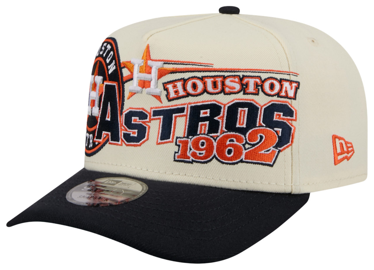 New Era Astros 9FIFTY A-Frame Classic Cap Image 1 of 7. Tap to open photo gallery.