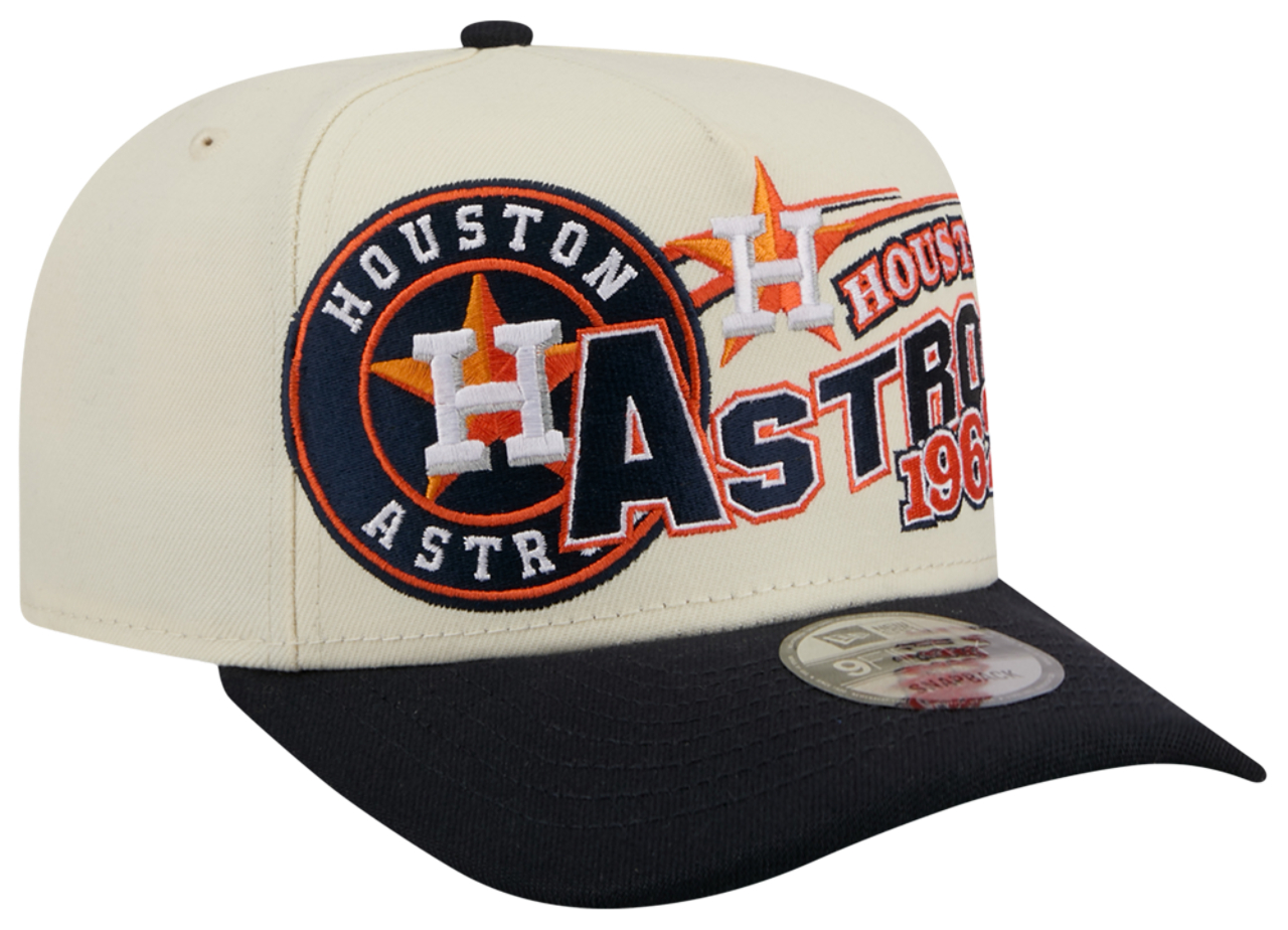New Era Astros 9FIFTY A-Frame Classic Cap Image 3 of 7. Tap to open photo gallery.