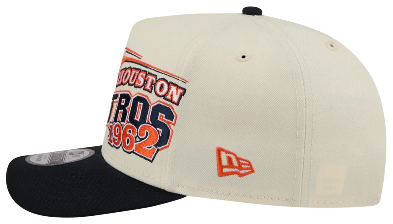 New Era Astros 9FIFTY A-Frame Classic Cap Image 5 of 7. Tap to open photo gallery.