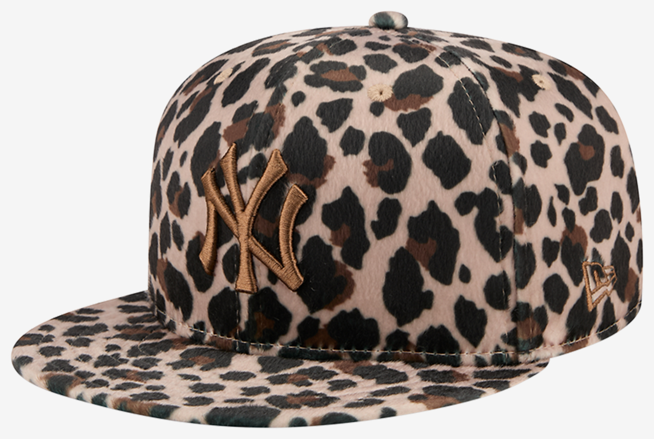 New Era Yankees 59FIFTY Animal Print Cap Image 1 of 7. Tap to open photo gallery.