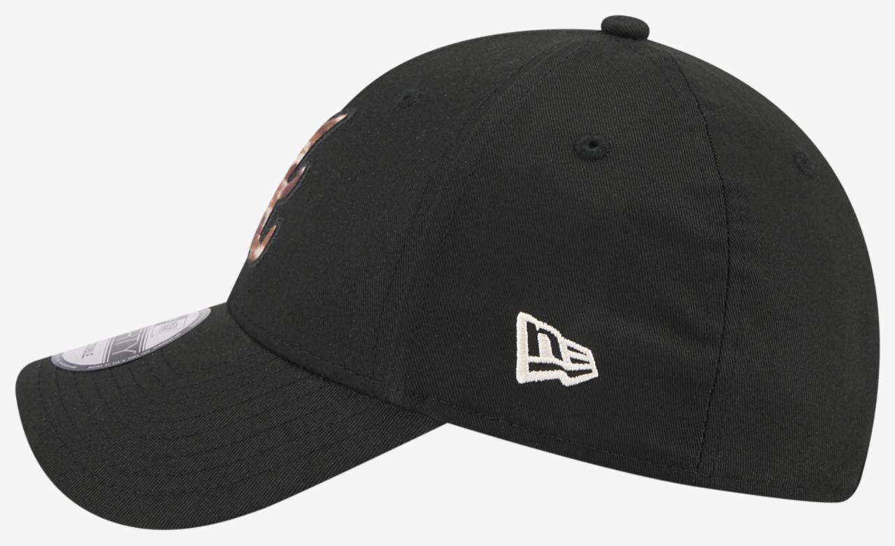 New Era Braves 9FORTY Faux Pony Infill Cap Image 6 of 7. Tap to open photo gallery.