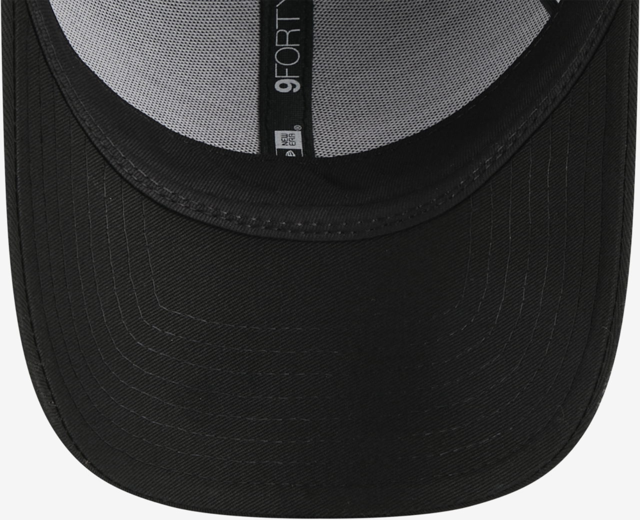 New Era Braves 9FORTY Faux Pony Infill Cap Image 7 of 7. Tap to open photo gallery.