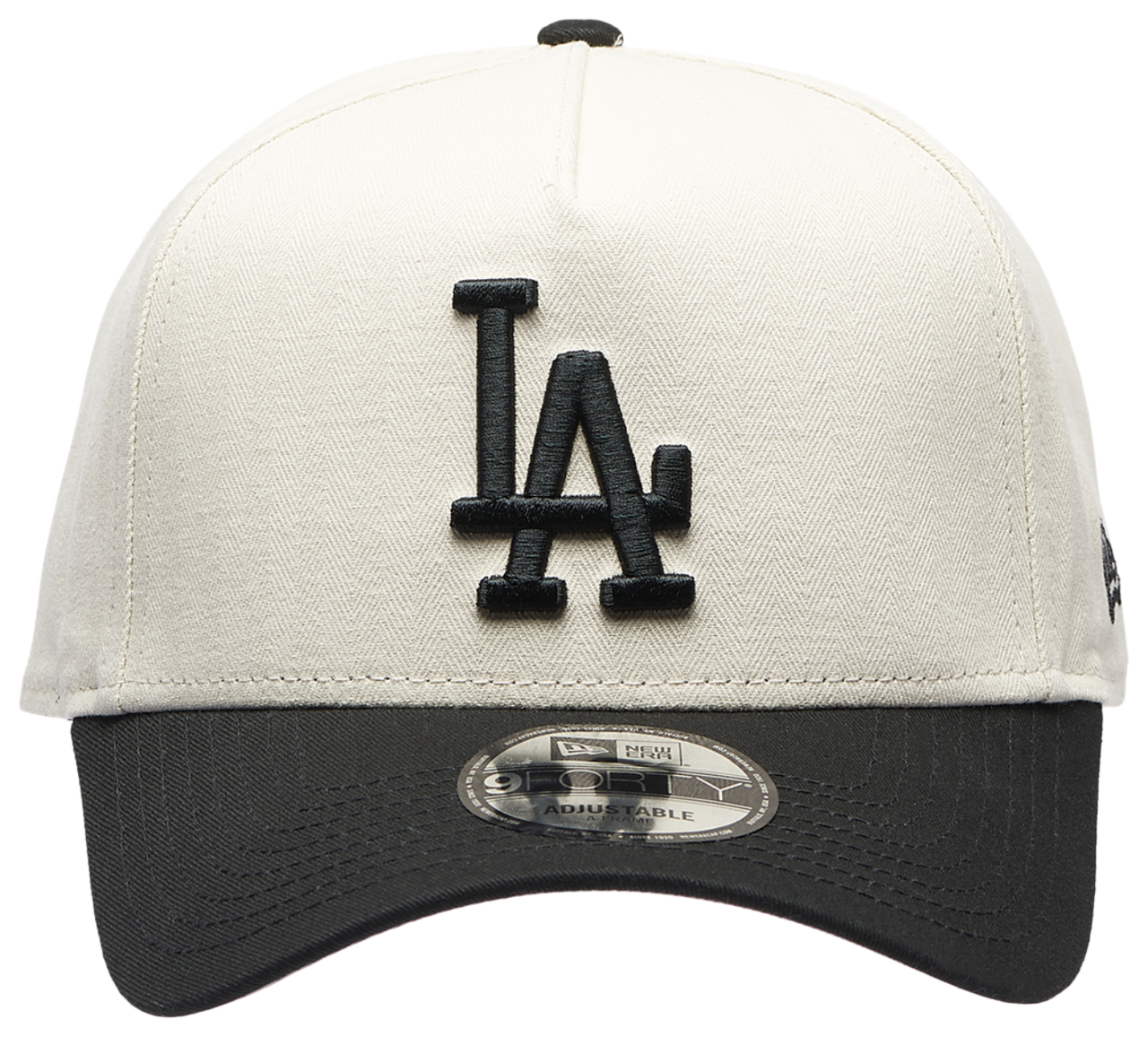 New Era Dodgers 940AF Herringbone Cap Image 2 of 5. Tap to open photo gallery.