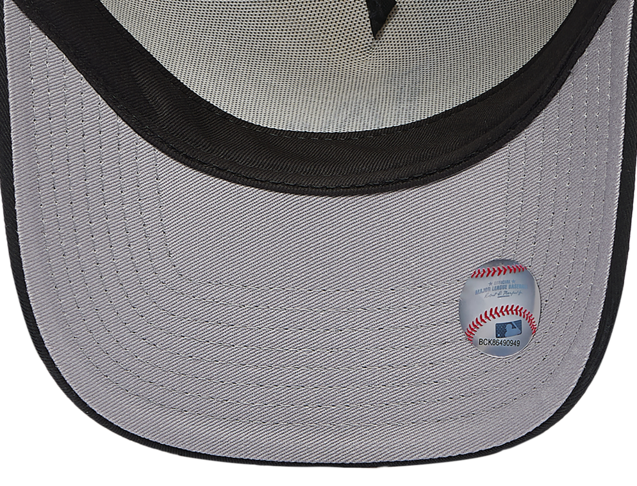 New Era Dodgers 940AF Herringbone Cap Image 5 of 5. Tap to open photo gallery.