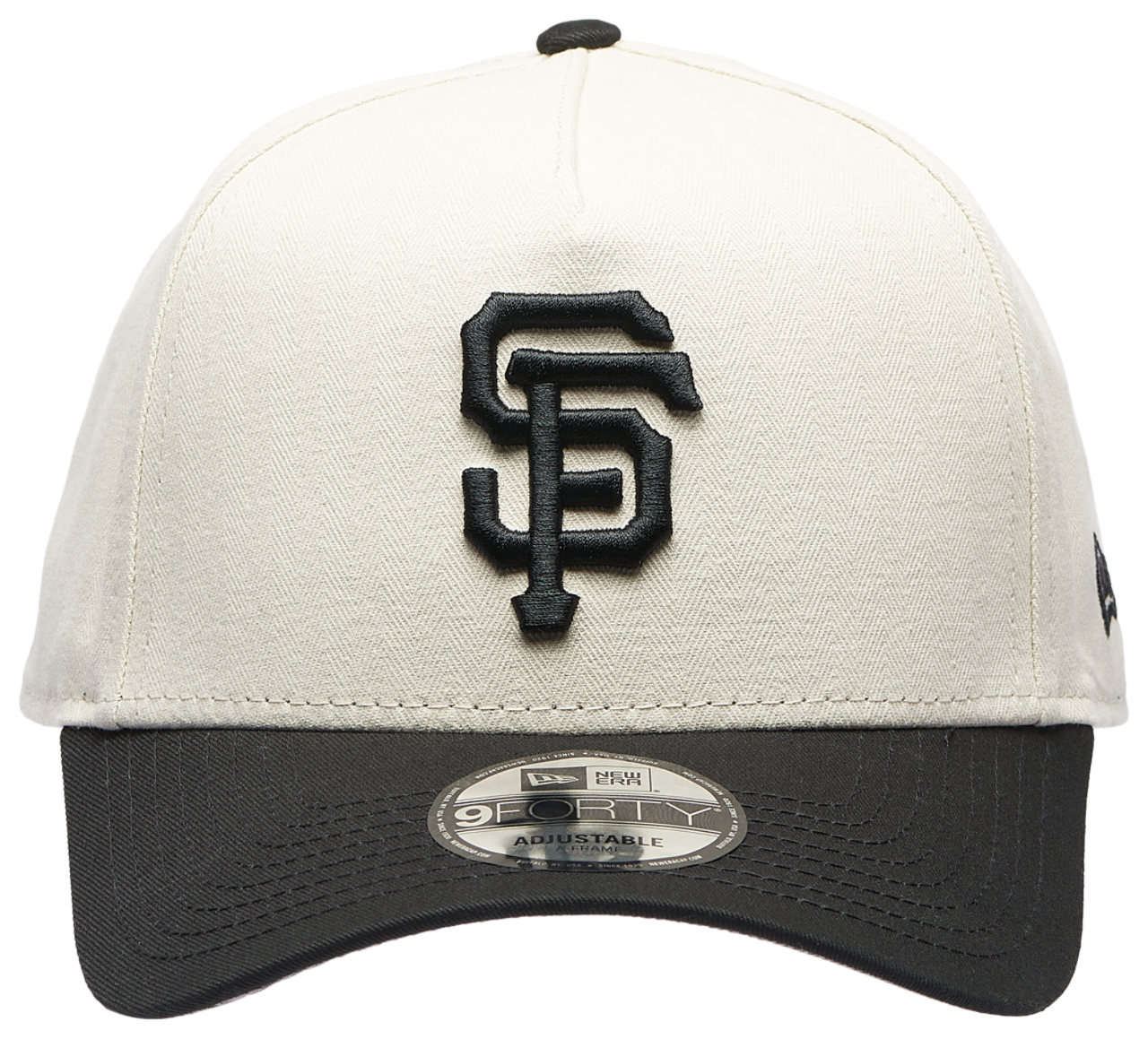 New Era Giants 940AF Herringbone Cap Image 2 of 5. Tap to open photo gallery.