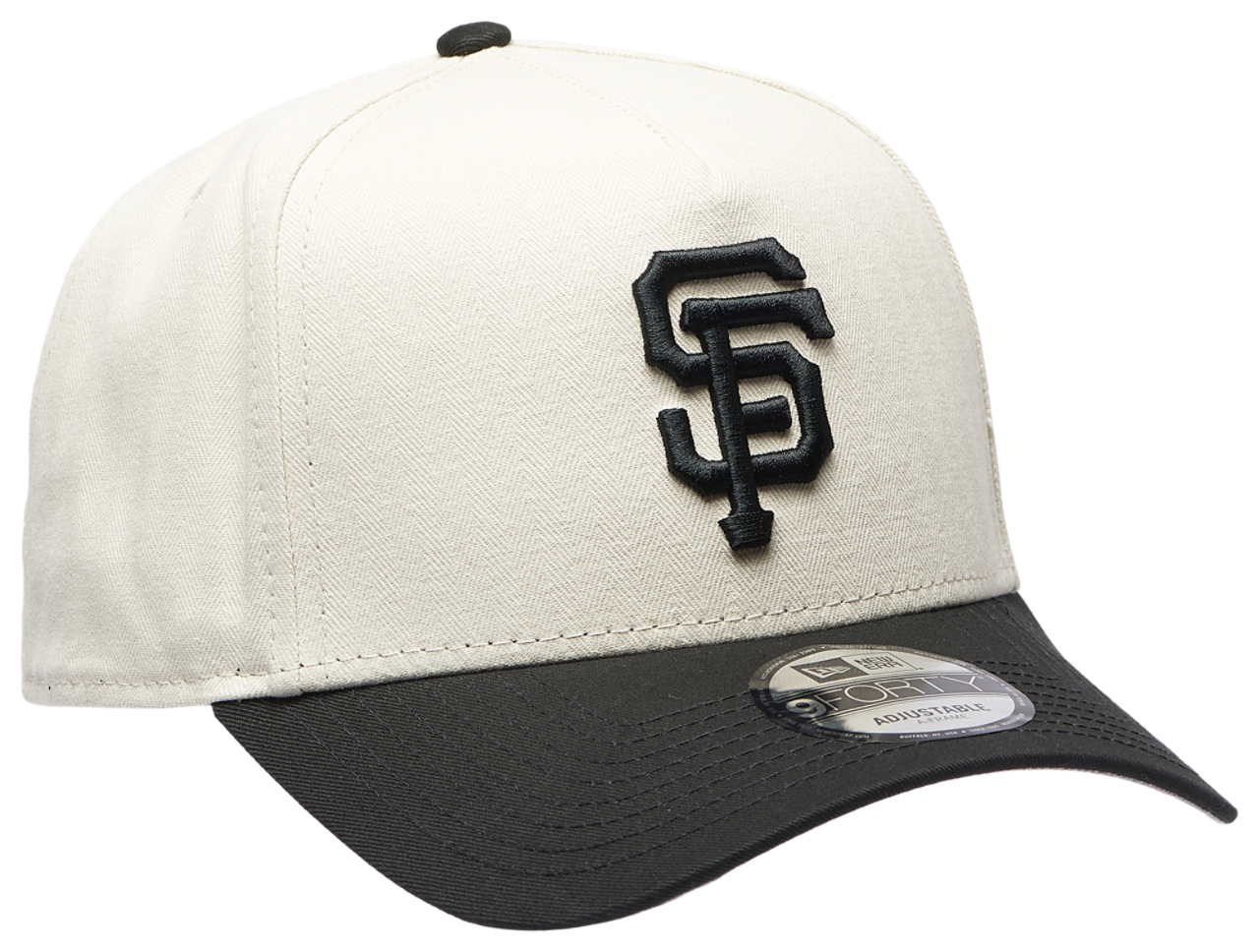 New Era Giants 940AF Herringbone Cap Image 3 of 5. Tap to open photo gallery.