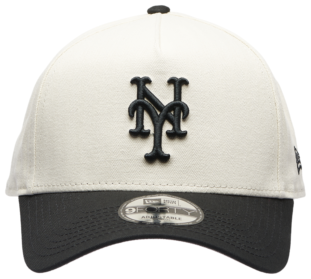 New Era Mets 940AF Herringbone Cap Image 2 of 5. Tap to open photo gallery.