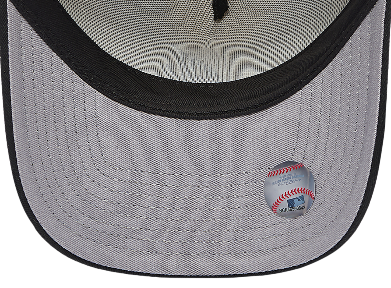 New Era Braves 940AF Herringbone Cap Image 5 of 5. Tap to open photo gallery.