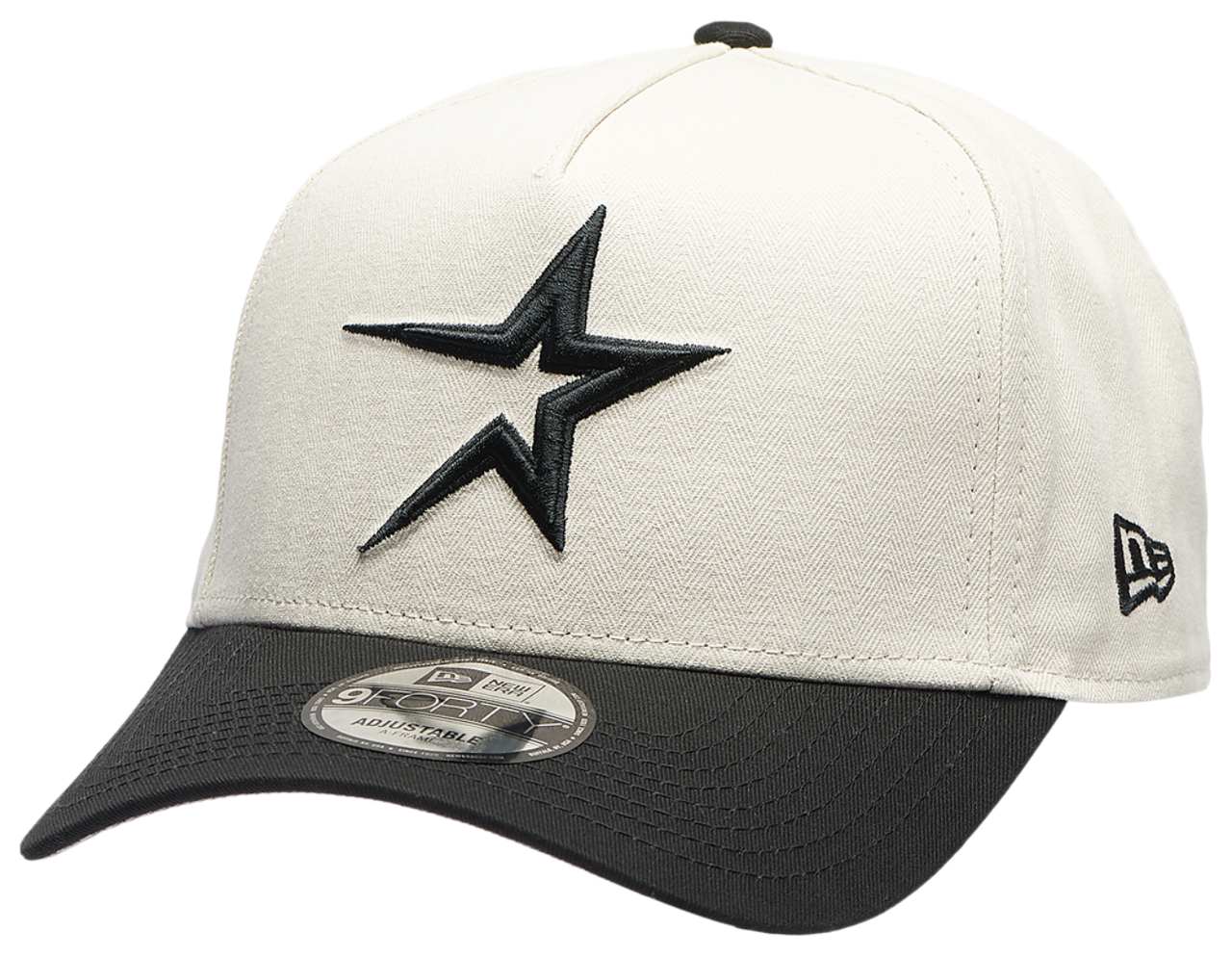 New Era Astros 940AF Herringbone Cap Image 1 of 5. Tap to open photo gallery.