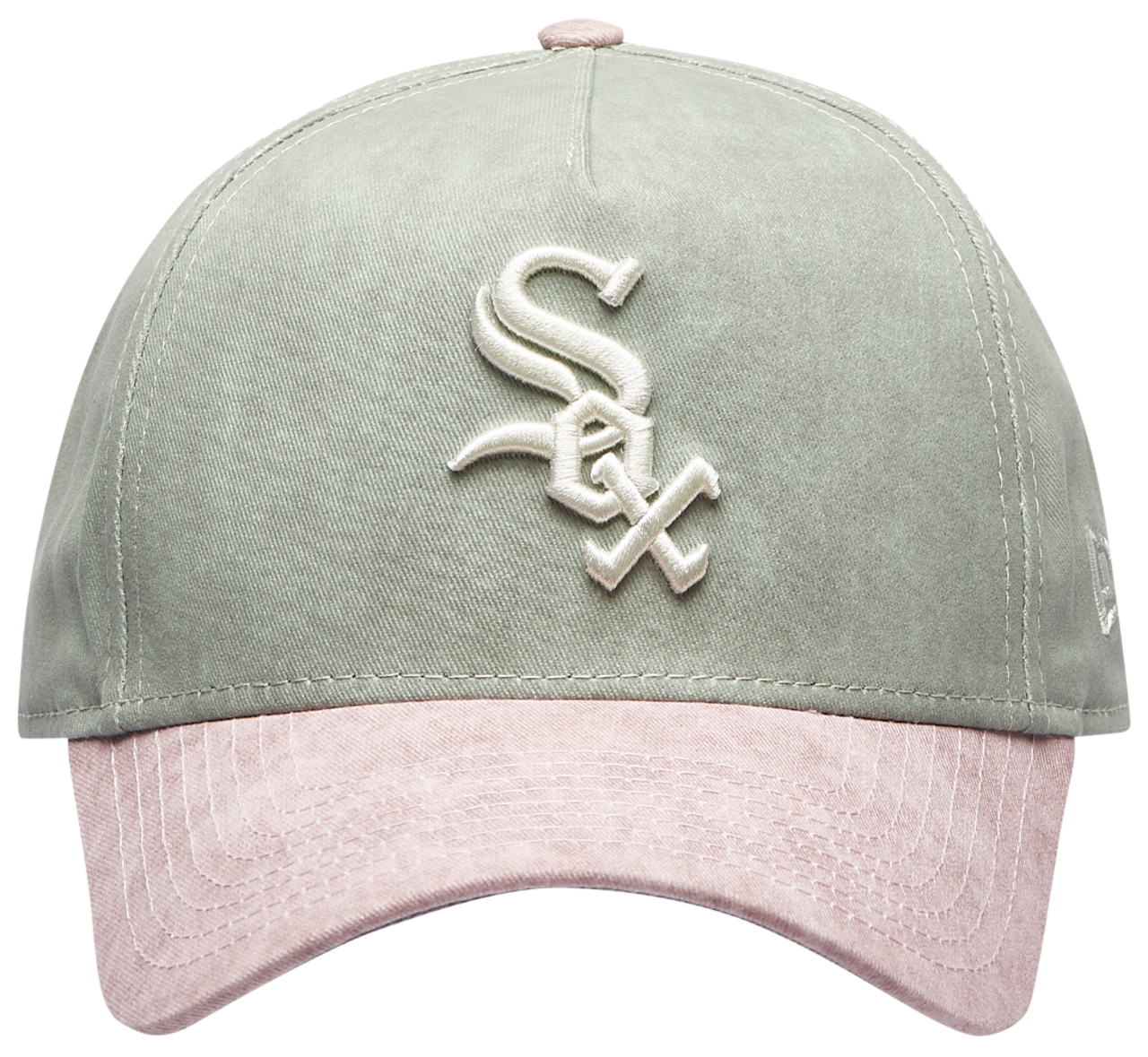 New Era White Sox 940AF Washed Cap Image 2 of 5. Tap to open photo gallery.