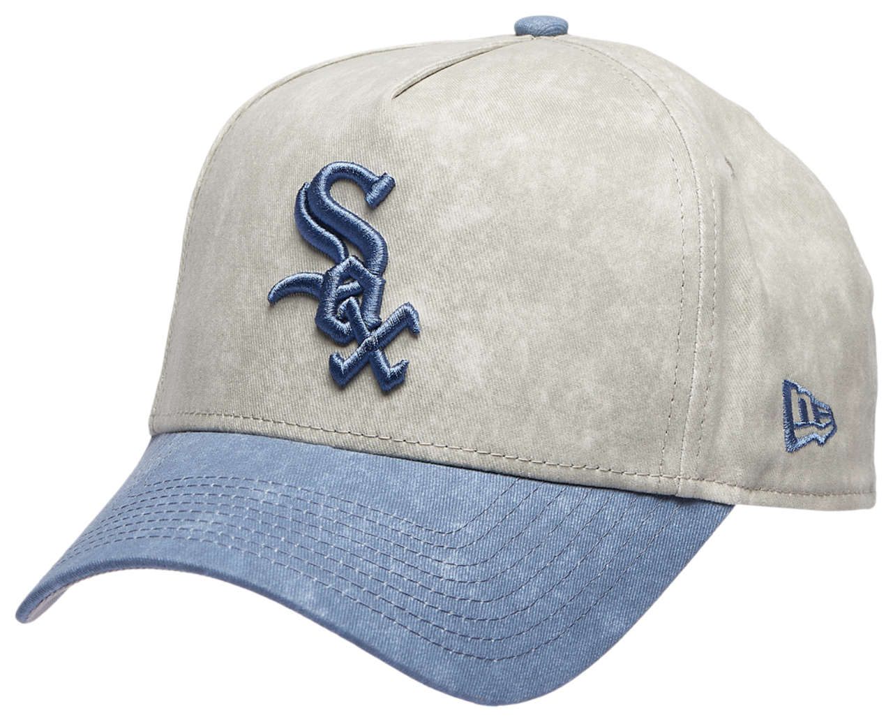 New Era White Sox 9FORTY A-Frame Washed Cap Image 1 of 5. Tap to open photo gallery.