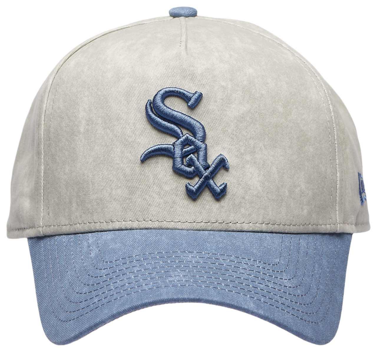 New Era White Sox 9FORTY A-Frame Washed Cap Image 2 of 5. Tap to open photo gallery.