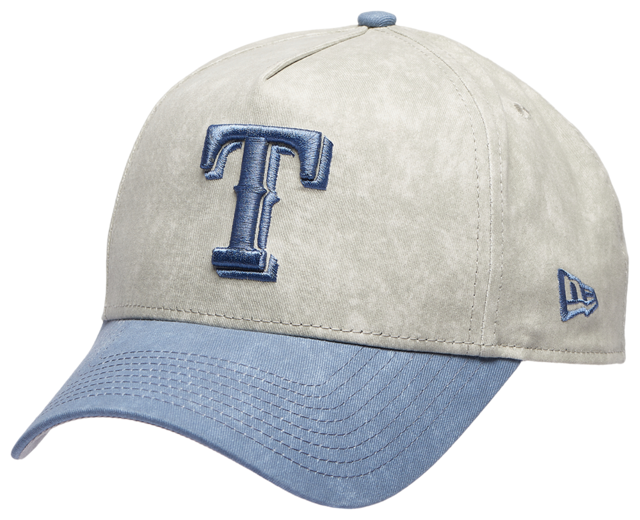New Era Rangers 9FORTY A-Frame Washed Cap Image 1 of 5. Tap to open photo gallery.