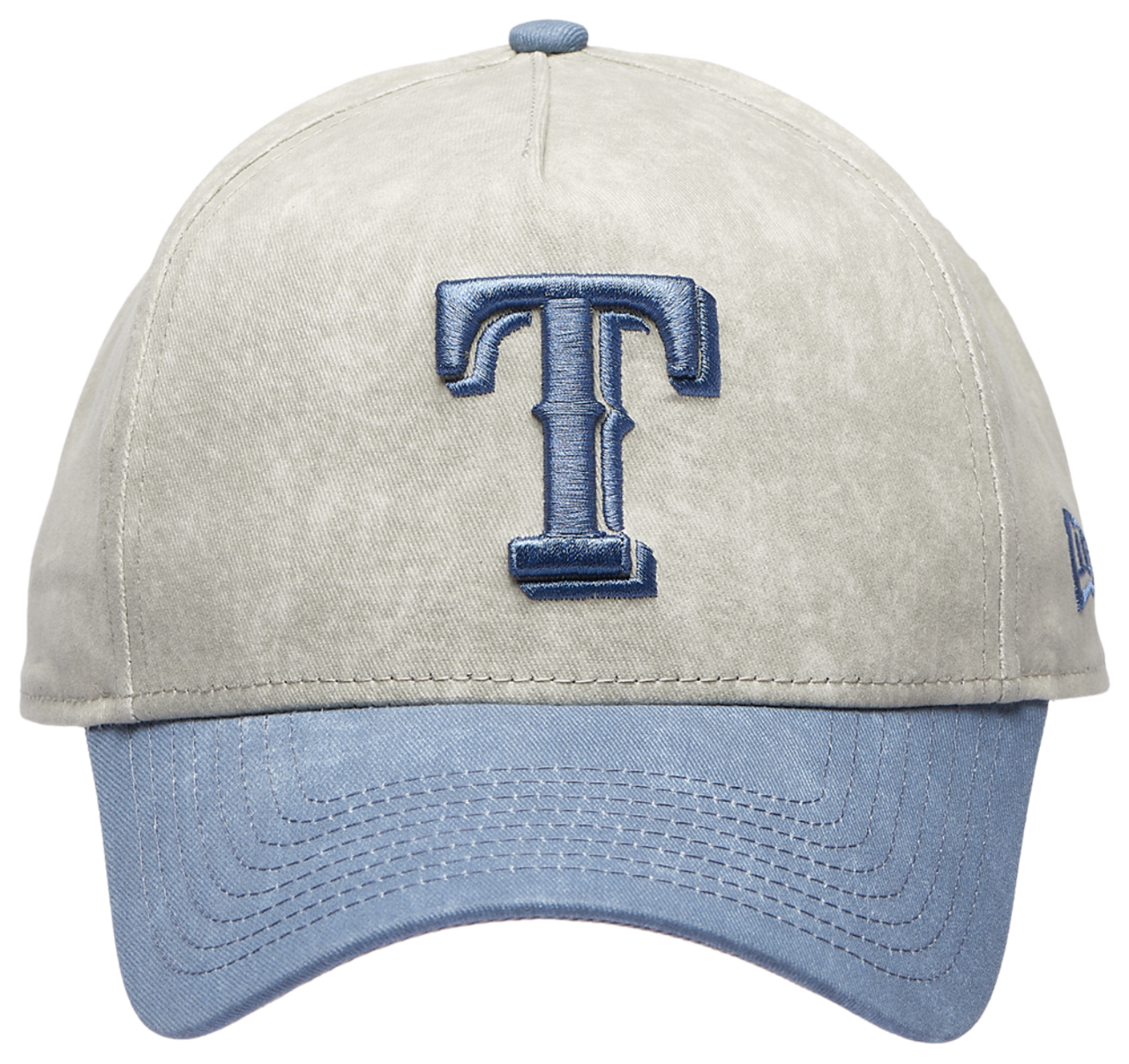 New Era Rangers 9FORTY A-Frame Washed Cap Image 2 of 5. Tap to open photo gallery.