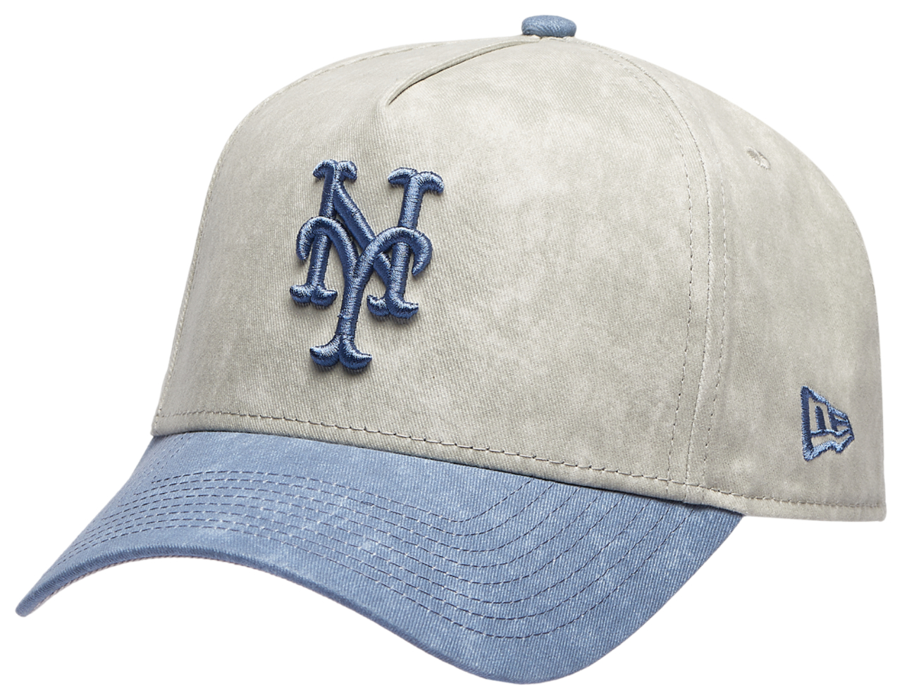 New Era Mets 9FORTY A-Frame Washed Cap Image 1 of 5. Tap to open photo gallery.