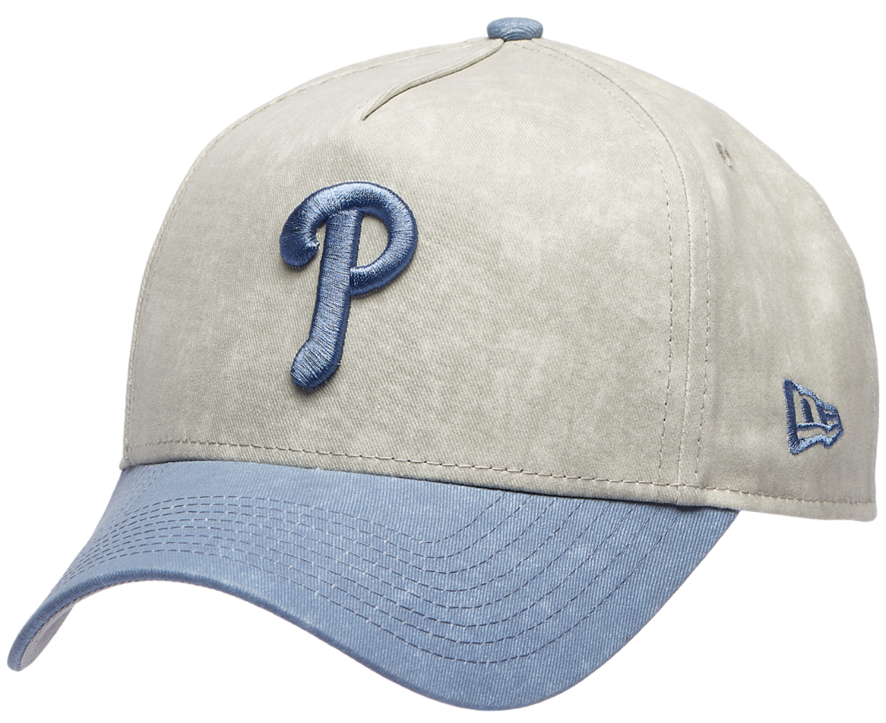 New Era Phillies 9FORTY A-Frame Washed Cap Image 1 of 5. Tap to open photo gallery.