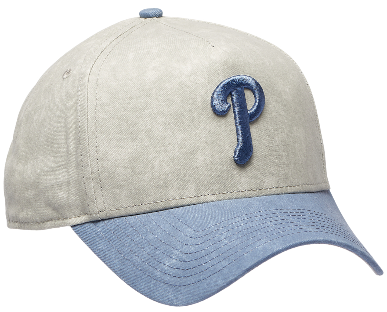 New Era Phillies 9FORTY A-Frame Washed Cap Image 3 of 5. Tap to open photo gallery.