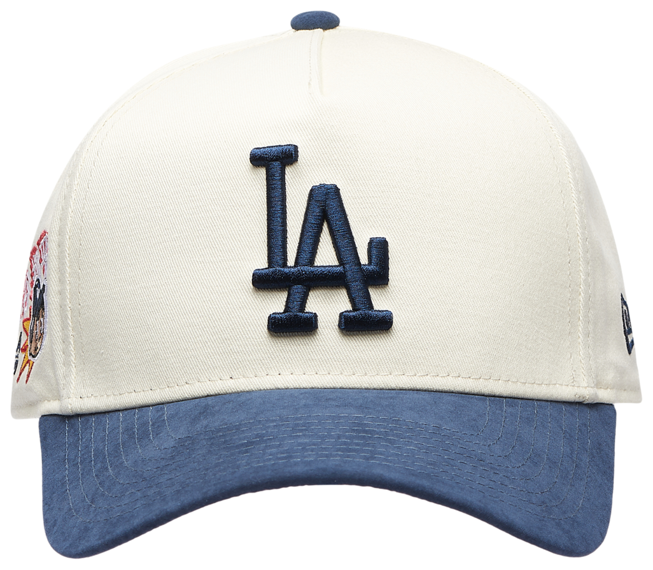 New Era Dodgers 9FORTY A-Frame Suede Cap Image 2 of 5. Tap to open photo gallery.