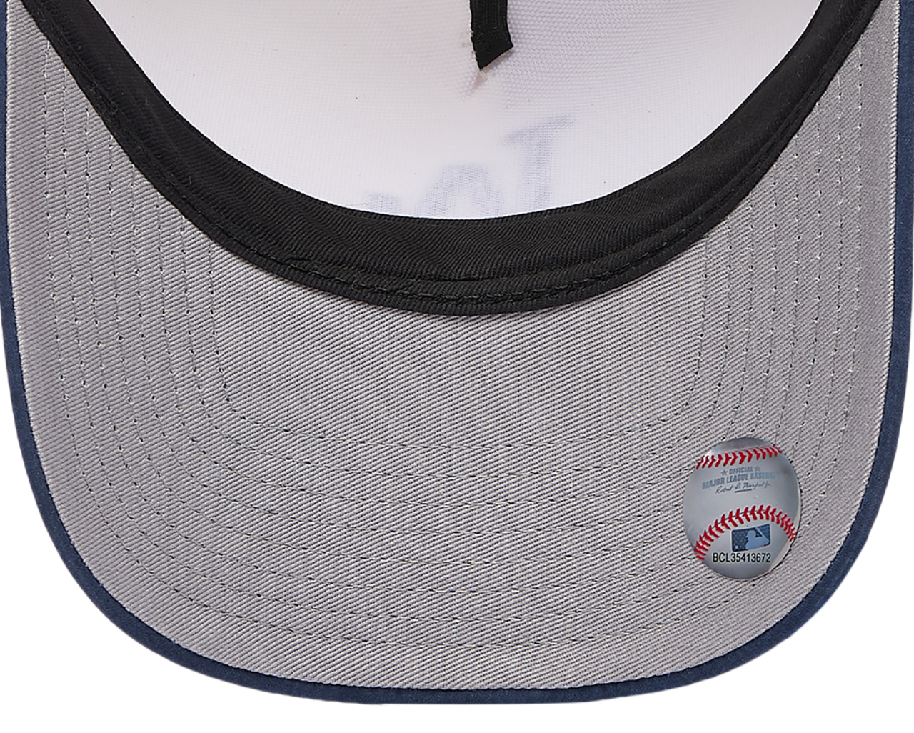 New Era Dodgers 9FORTY A-Frame Suede Cap Image 5 of 5. Tap to open photo gallery.