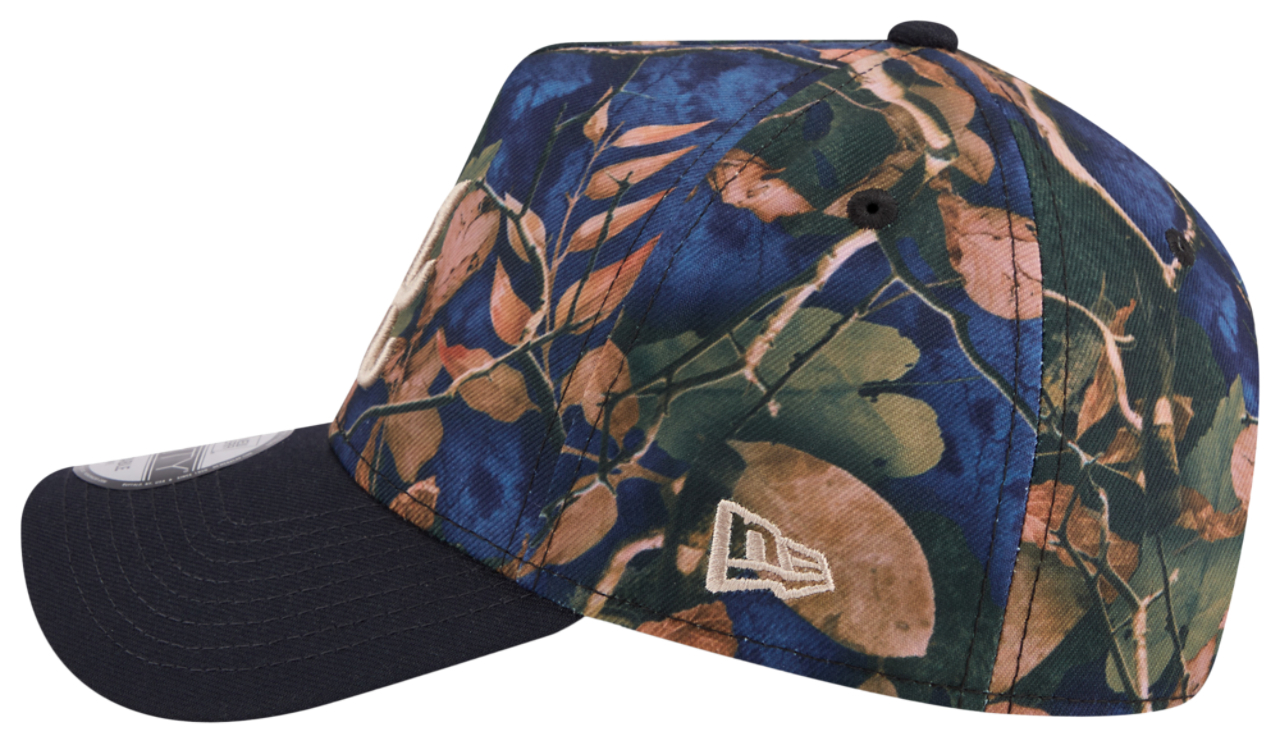 New Era Braves 9FORTY A-Frame Leaves Cap Image 4 of 7. Tap to open photo gallery.