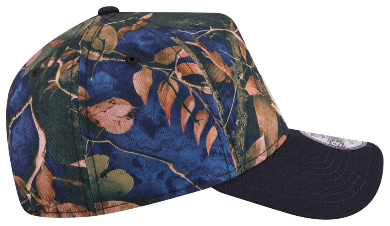 New Era Braves 9FORTY A-Frame Leaves Cap Image 5 of 7. Tap to open photo gallery.