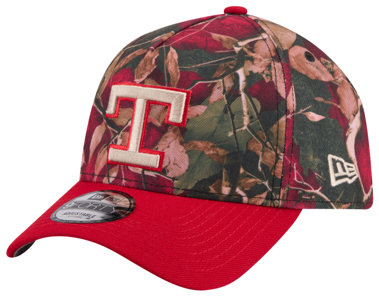 New Era Rangers 9FORTY A-Frame Leaves Cap Image 1 of 7. Tap to open photo gallery.