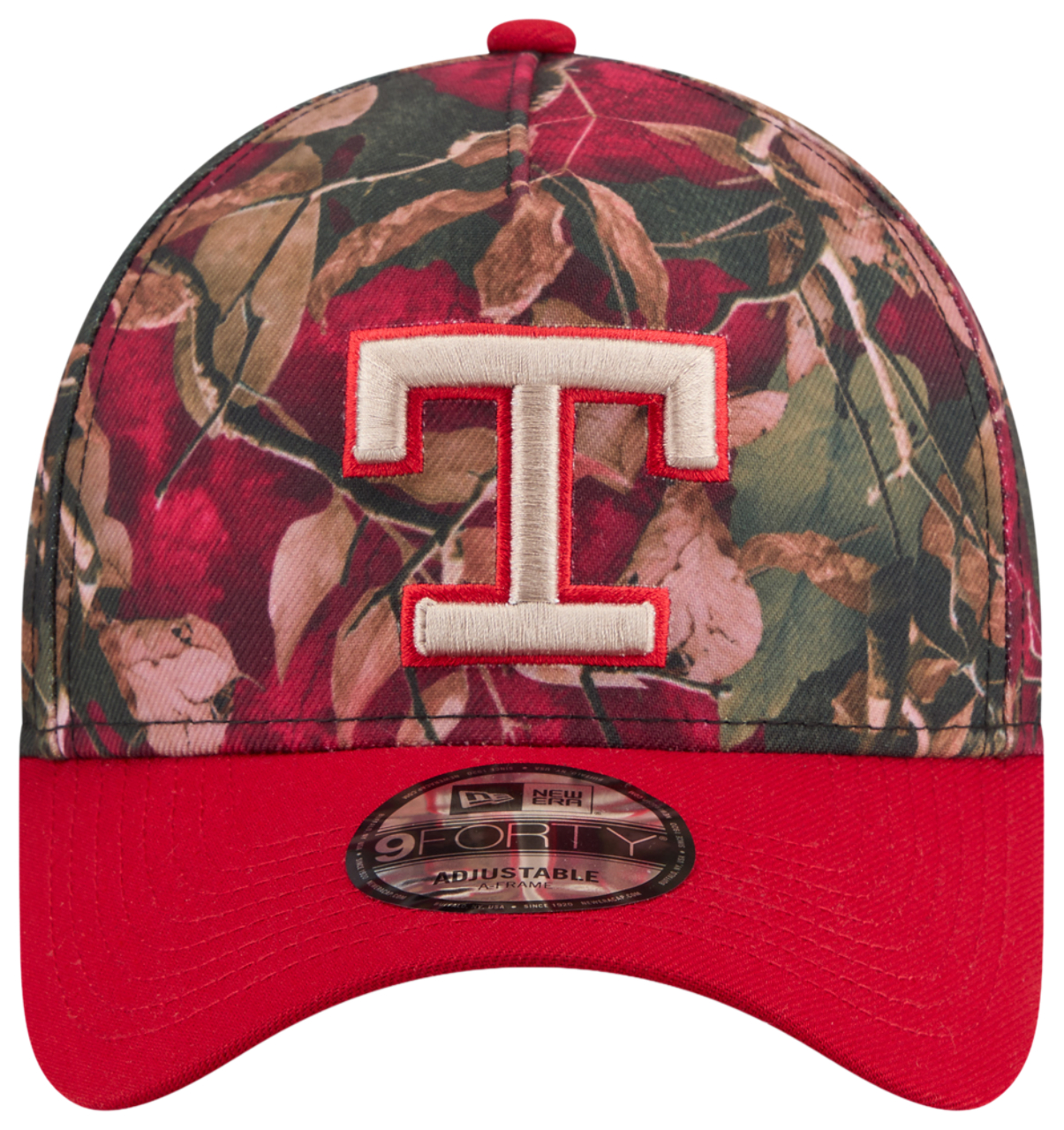 New Era Rangers 9FORTY A-Frame Leaves Cap Image 2 of 7. Tap to open photo gallery.