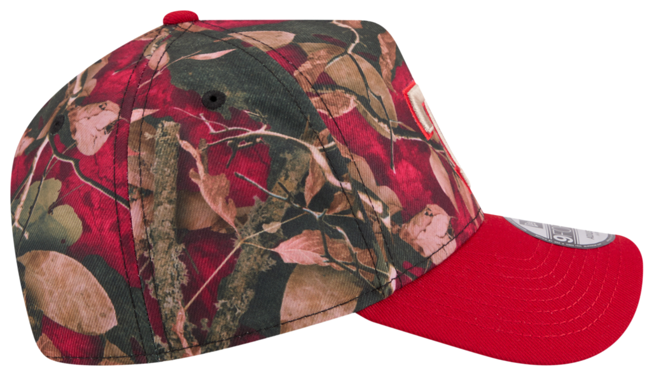 New Era Rangers 9FORTY A-Frame Leaves Cap Image 6 of 7. Tap to open photo gallery.