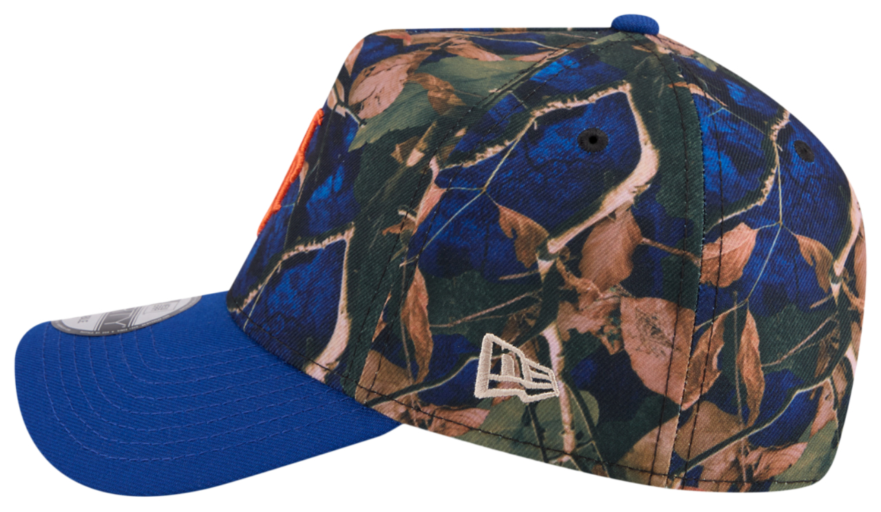 New Era Mets 9FORTY A-Frame Leaves Cap Image 4 of 7. Tap to open photo gallery.