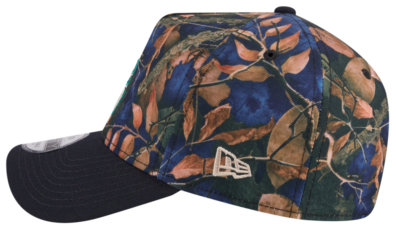 New Era Mariners 9FORTY A-Frame Leaves Cap Image 5 of 7. Tap to open photo gallery.