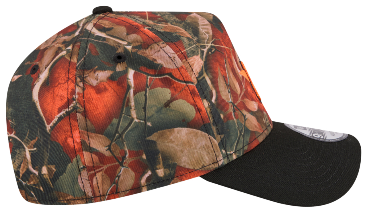 New Era Astros 9FORTY A-Frame Leaves Cap Image 6 of 7. Tap to open photo gallery.