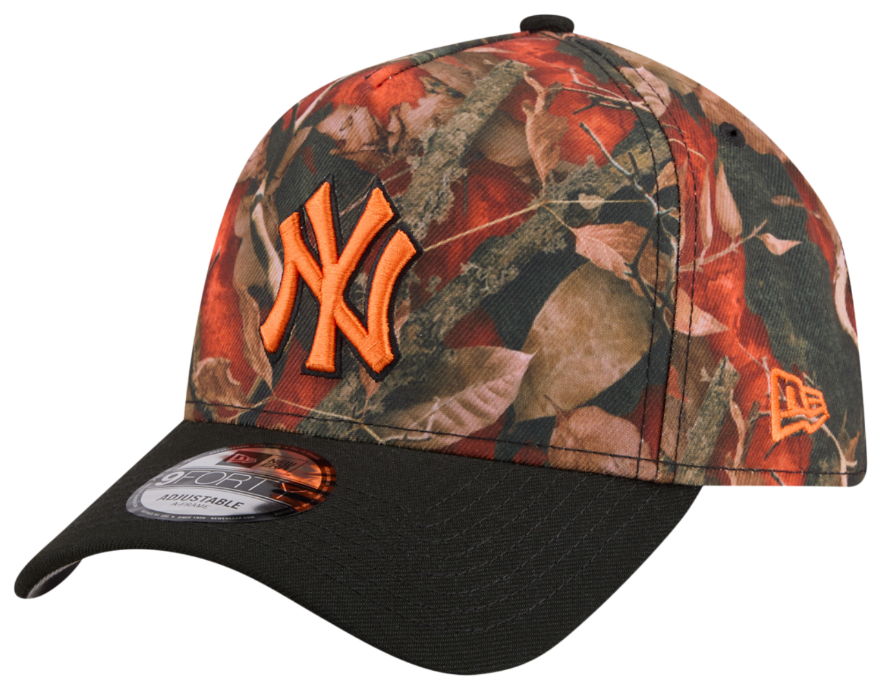 New Era Yankees 9FORTY A-Frame Leaves Cap Image 1 of 7. Tap to open photo gallery.