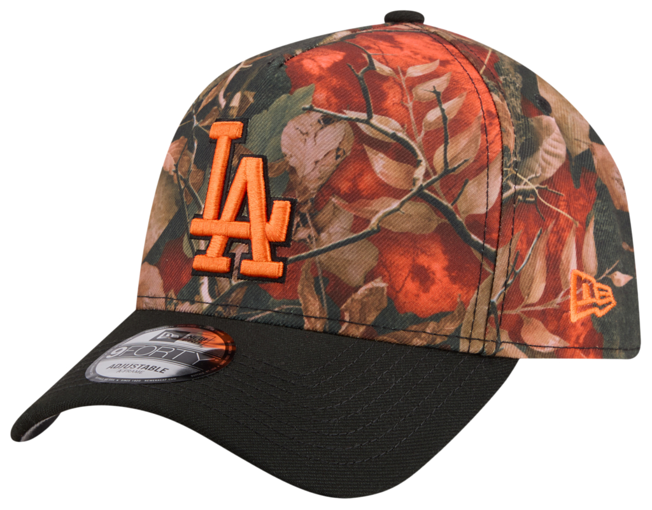 New Era Dodgers 9FORTY A-Frame Leaves Cap Image 1 of 7. Tap to open photo gallery.