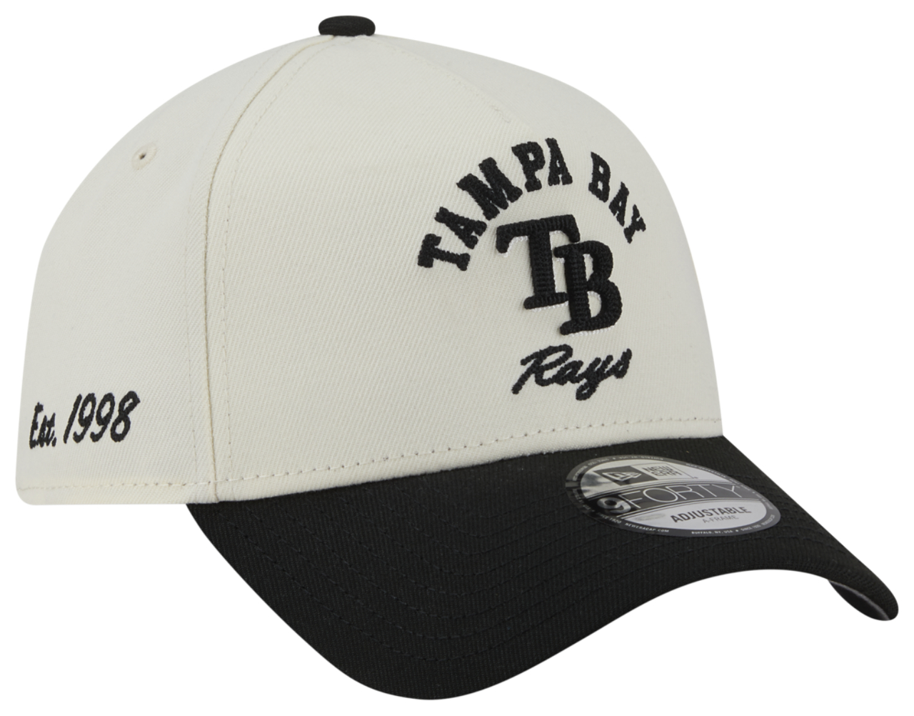 New Era Rays 9FORTY A-Frame UPSD Arch Cap Image 3 of 7. Tap to open photo gallery.