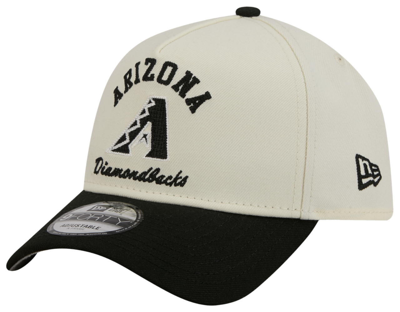 New Era Diamondbacks 9FORTY A-Frame UPSD Arch Cap Image 1 of 7. Tap to open photo gallery.