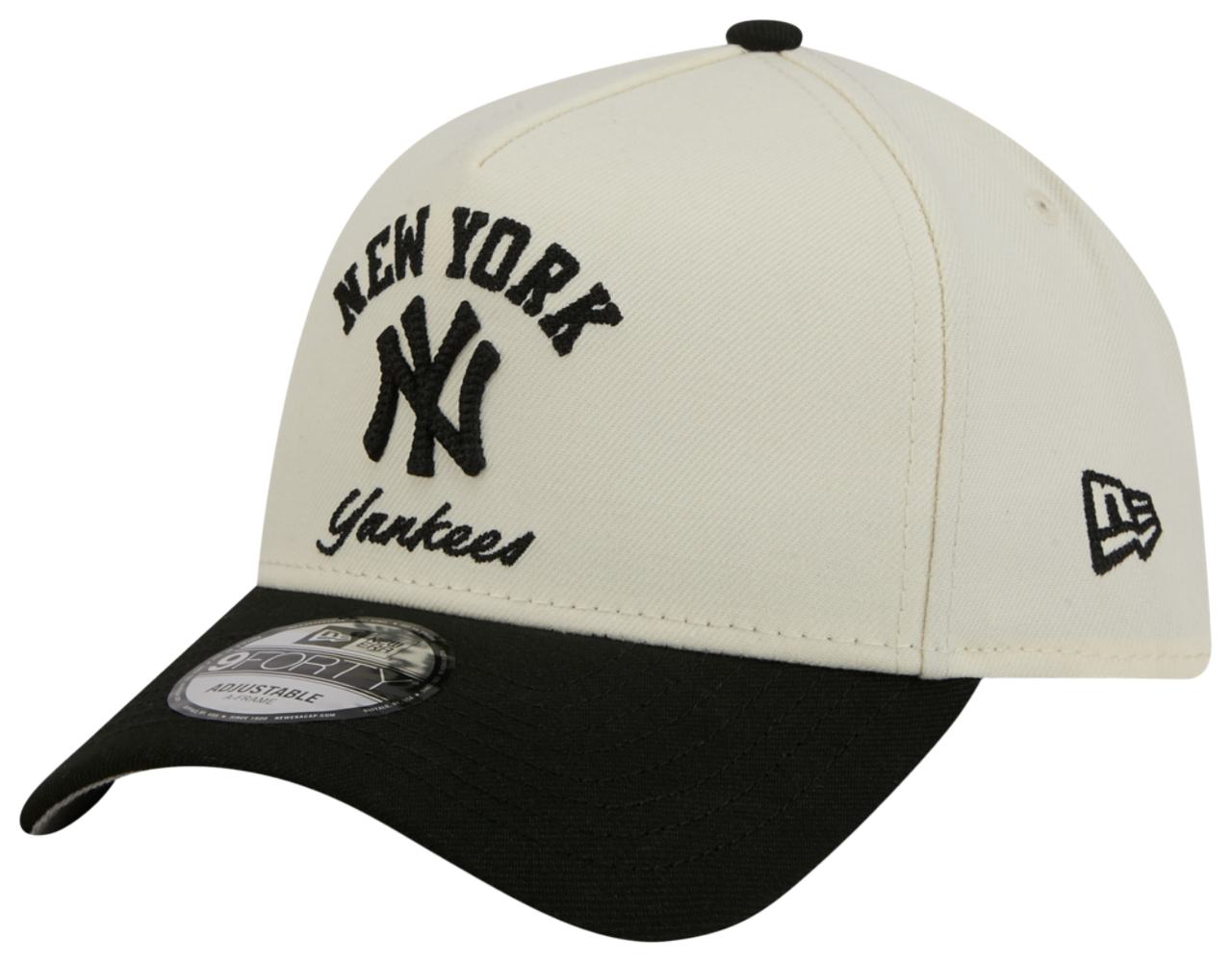 New Era Yankees 9FORTY A-Frame Arch Cap Image 1 of 7. Tap to open photo gallery.