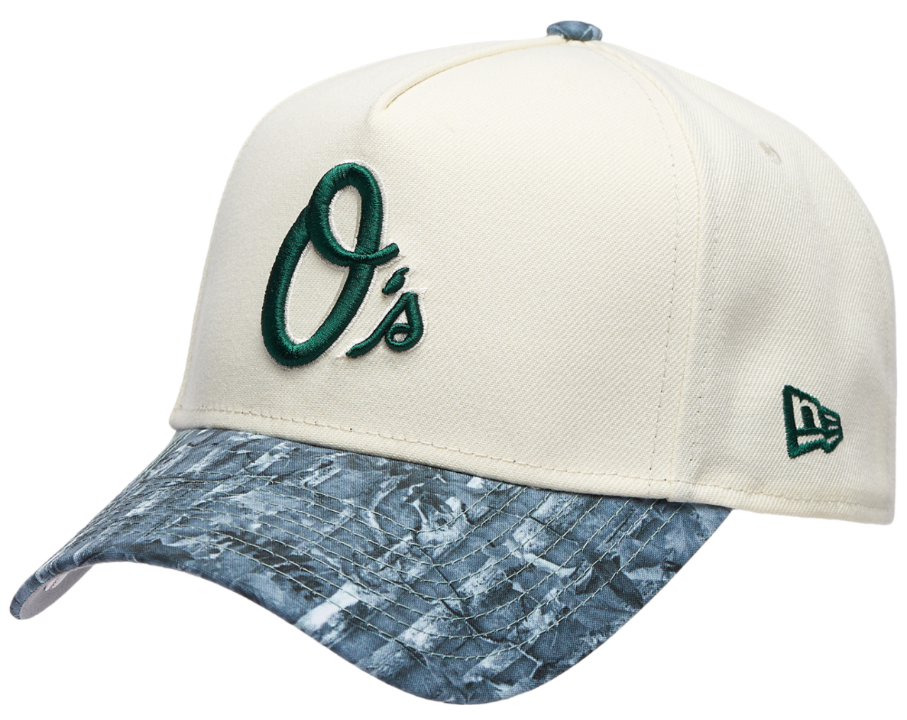 New Era Orioles 9FORTY A-Frame Tonal Realtree Cap Image 1 of 5. Tap to open photo gallery.