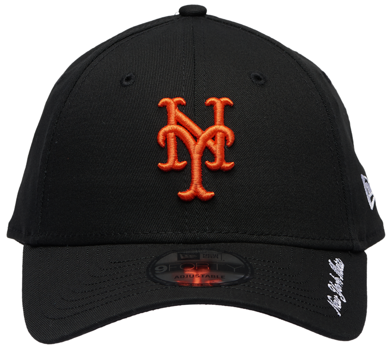 New Era Mets Visor Script 9FORTY Cap Image 2 of 5. Tap to open photo gallery.