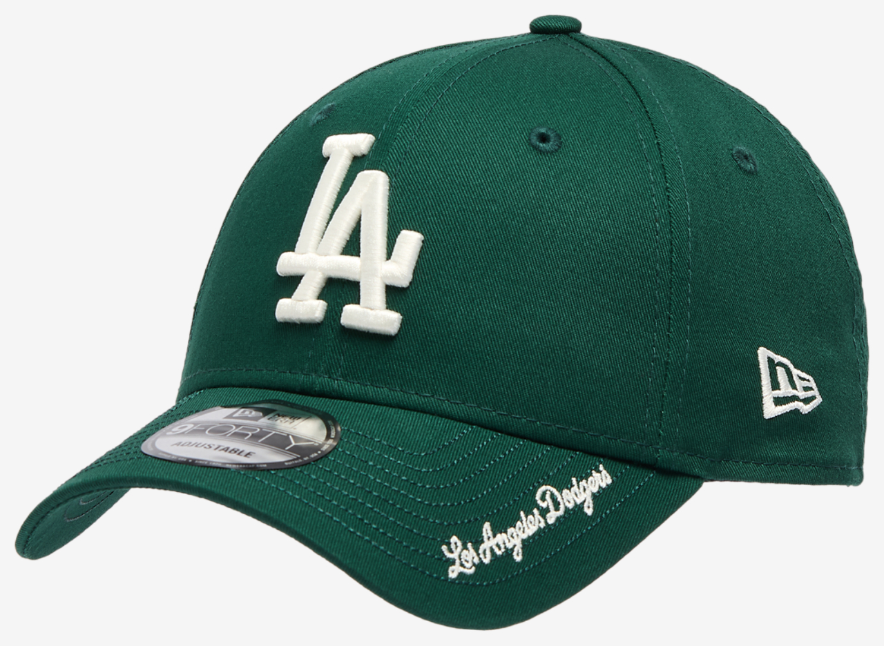 New Era Dodgers Visor Script 9FORTY Cap Image 1 of 5. Tap to open photo gallery.
