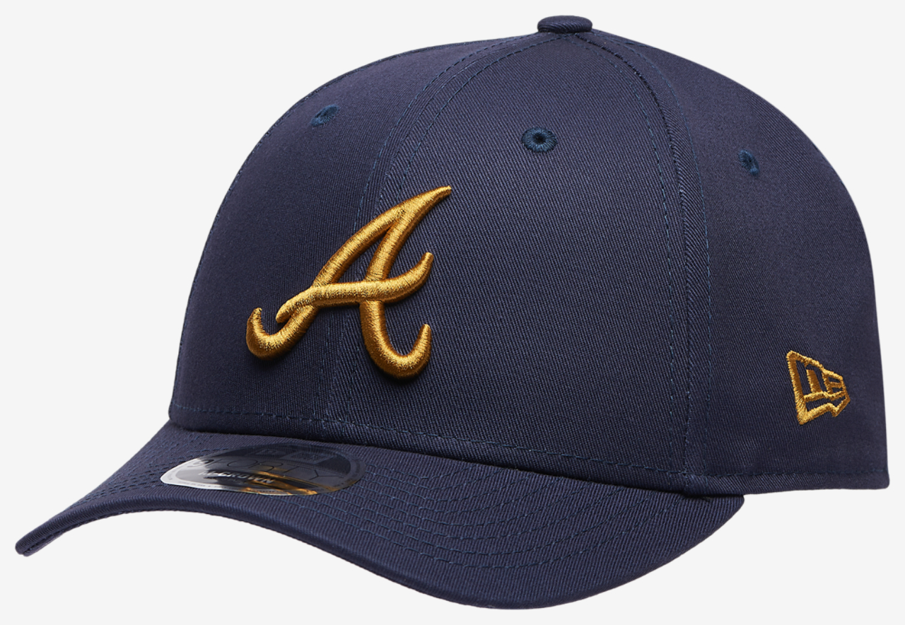 New Era Braves WS Patch 9FORTY Cap Image 1 of 5. Tap to open photo gallery.