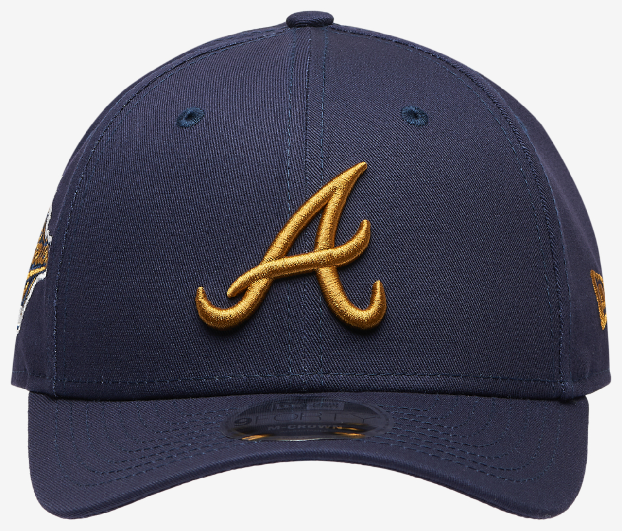 New Era Braves WS Patch 9FORTY Cap Image 2 of 5. Tap to open photo gallery.