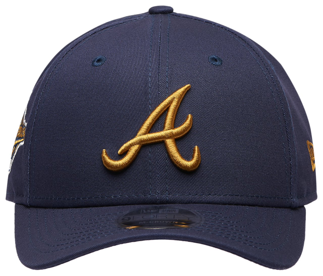 New Era Braves WS Patch 9FORTY Cap Image 2 of 5. Tap to open photo gallery.