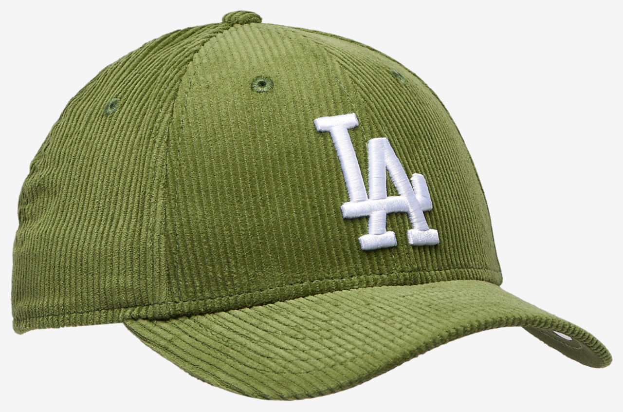 New Era Dodgers Cord 9FORTY Cap Image 3 of 5. Tap to open photo gallery.
