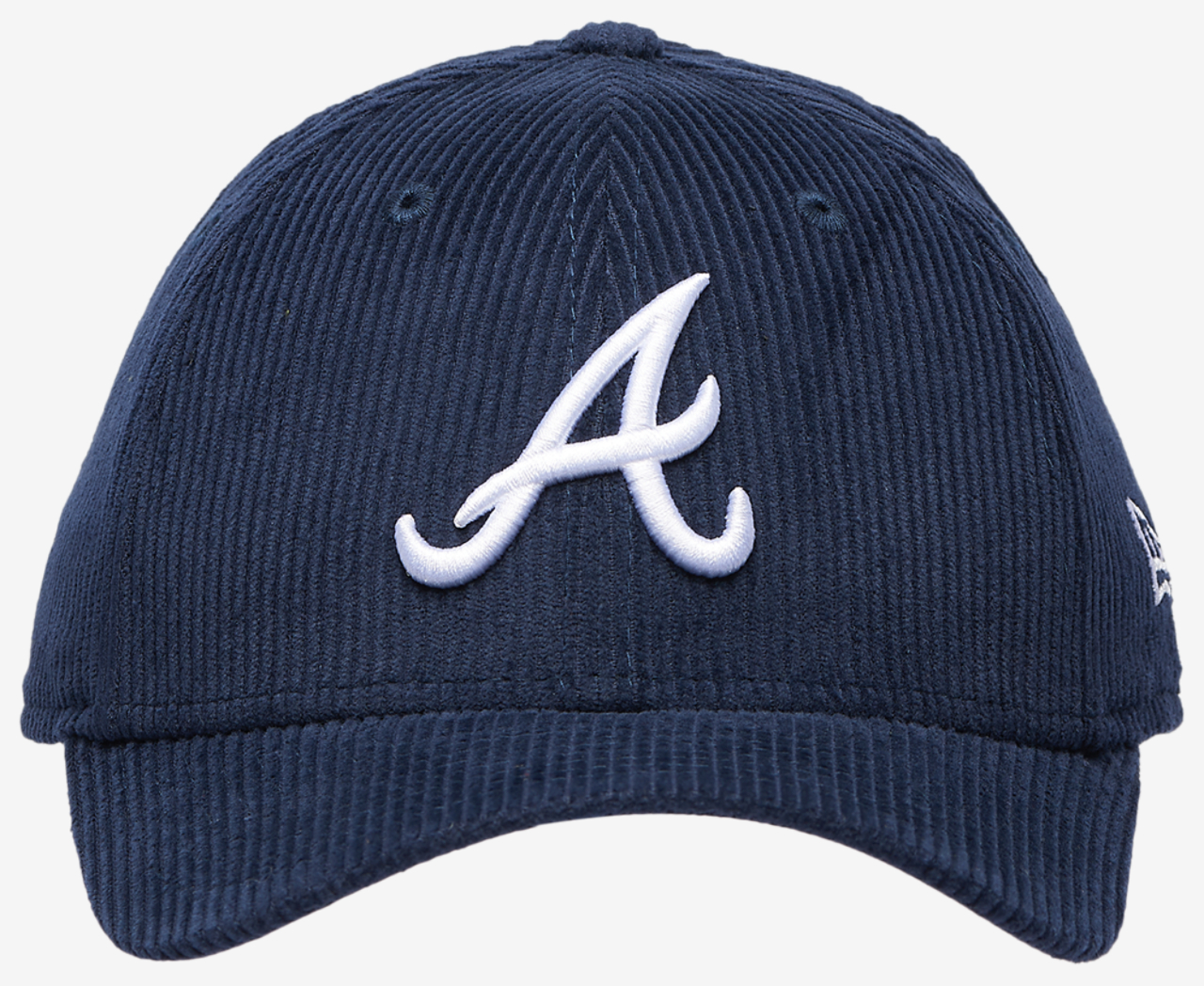 New Era Braves Cord 9FORTY Cap Image 2 of 5. Tap to open photo gallery.