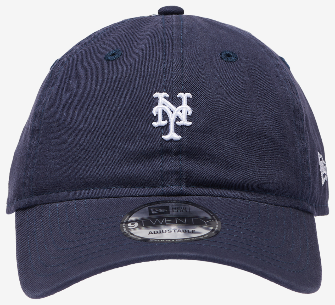 New Era Mets Washed Mini 9FORTY Cap Image 2 of 5. Tap to open photo gallery.