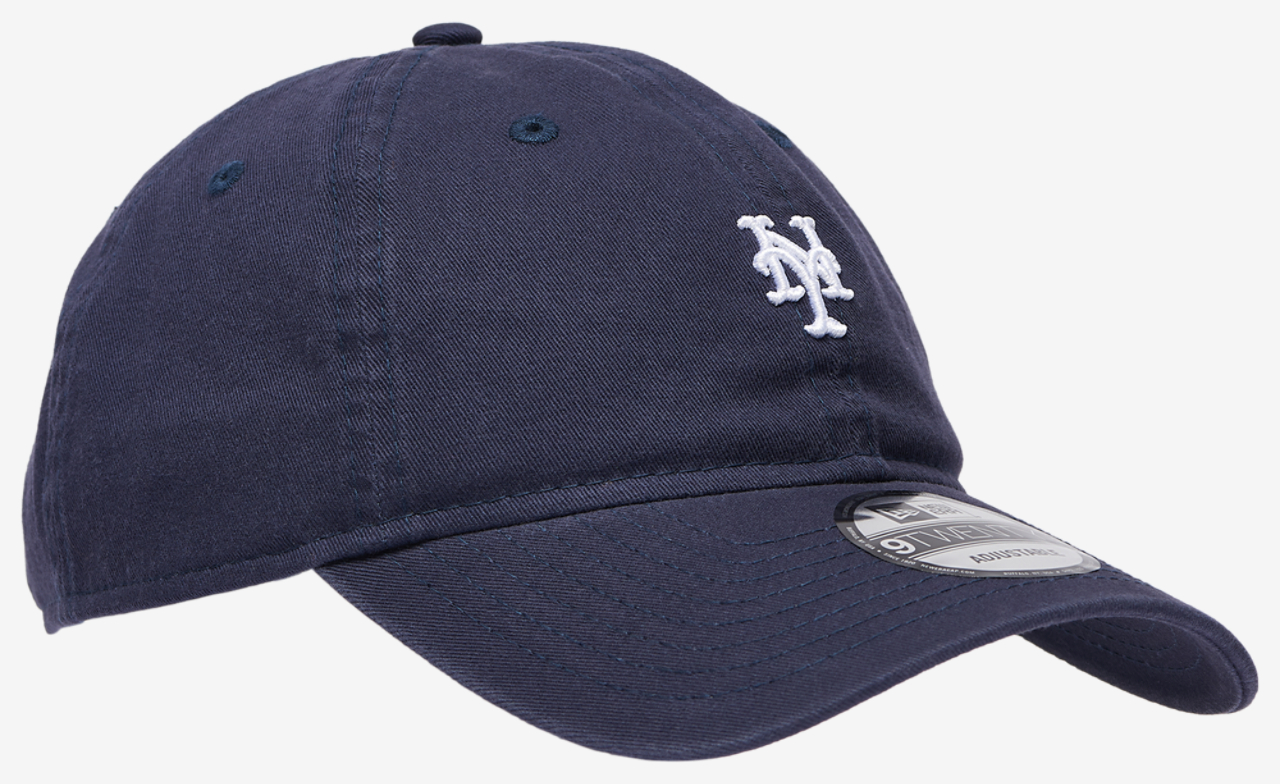 New Era Mets Washed Mini 9FORTY Cap Image 3 of 5. Tap to open photo gallery.