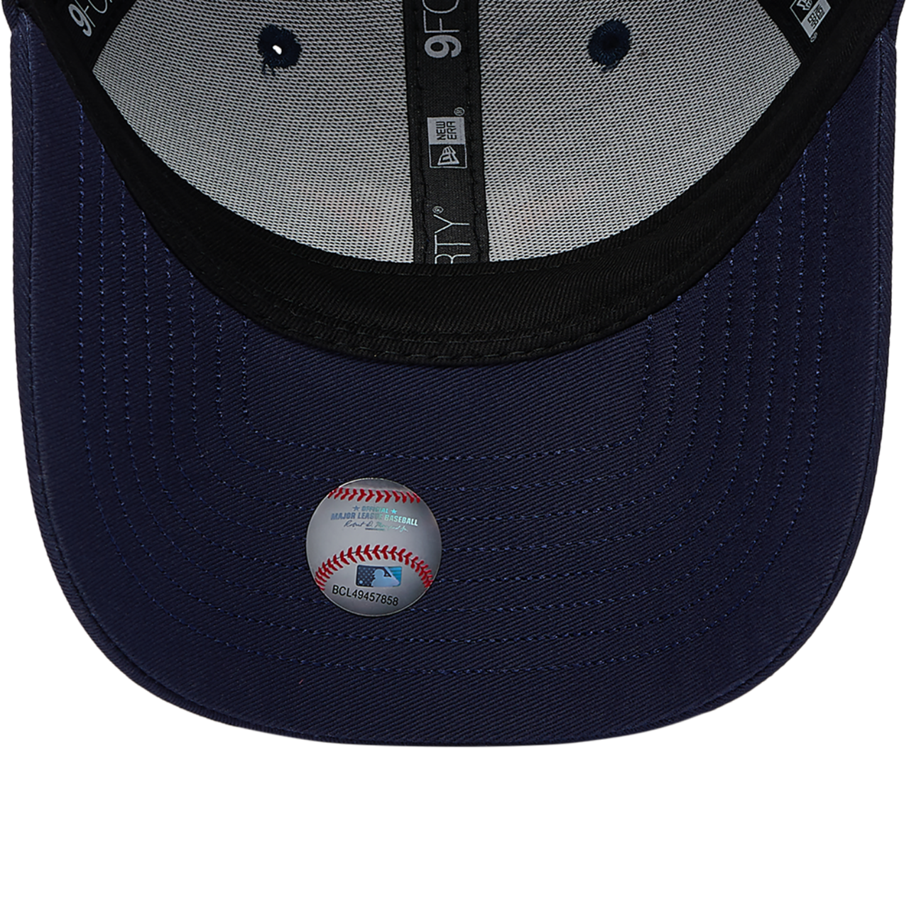 New Era Astros Visor Script 9FORTY Cap Image 5 of 5. Tap to open photo gallery.