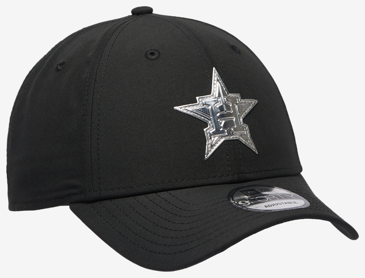 New Era Astros Pin 9FORTY Cap Image 3 of 5. Tap to open photo gallery.