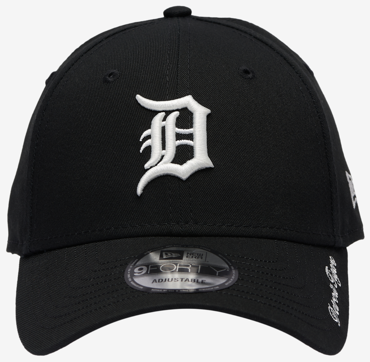 New Era Tigers Visor Script 9FORTY Cap Image 2 of 5. Tap to open photo gallery.