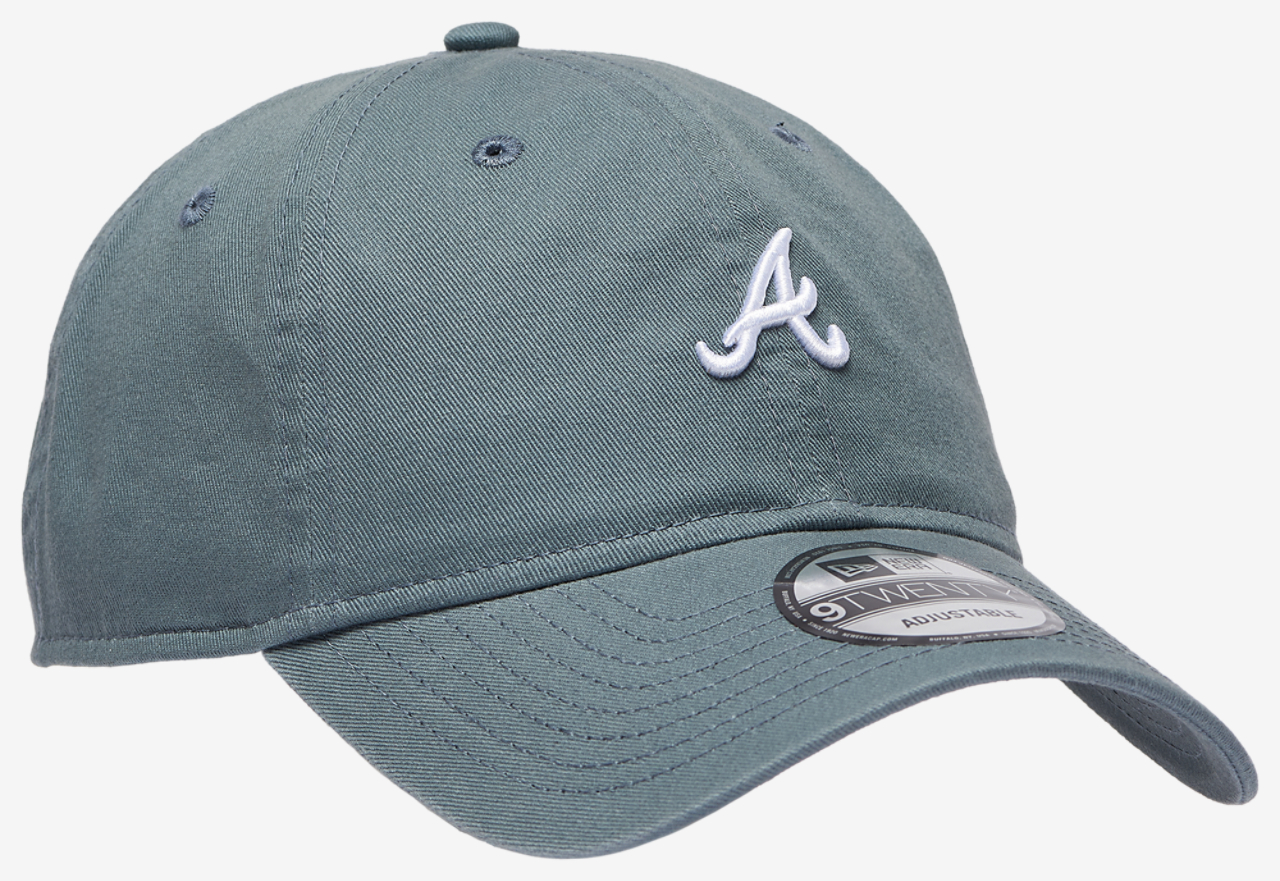 New Era Braves Washed Mini 9TWENTY Cap Image 3 of 5. Tap to open photo gallery.